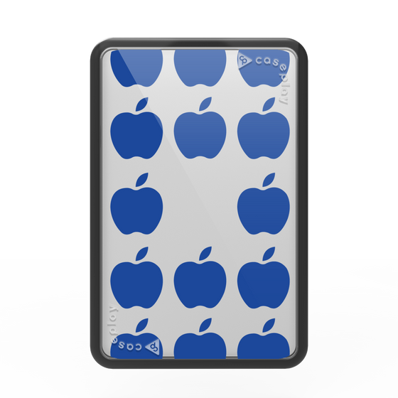 Premium Card Wallet［ Apple - Blue ］