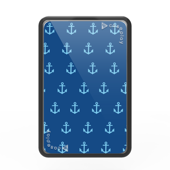 Premium Card Wallet［ Anchor - Blue ］