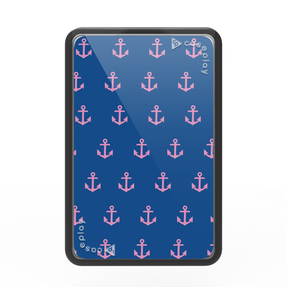 Premium Card Wallet［ Anchor - Pink ］
