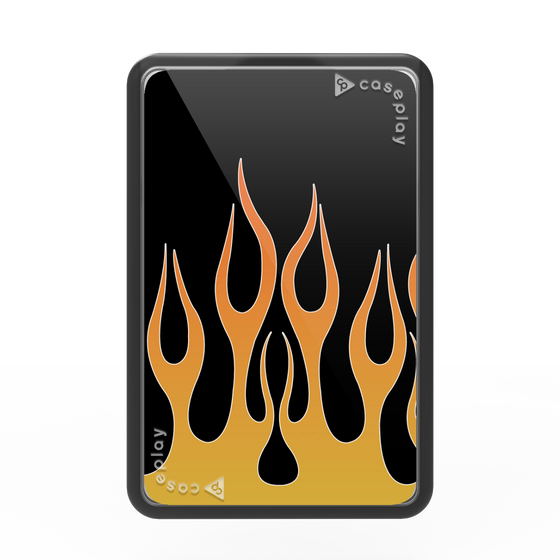Premium Card Wallet［ Flame - Yellow ］