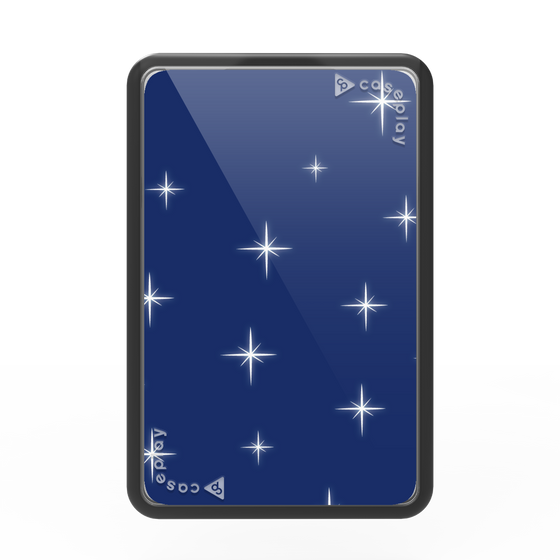 Premium Card Wallet［ Glitter - Blue ］