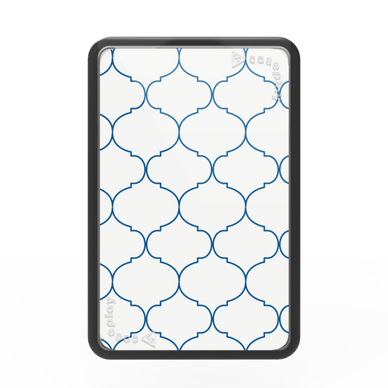 Premium Card Wallet［ Moroccan1 -Blue ］