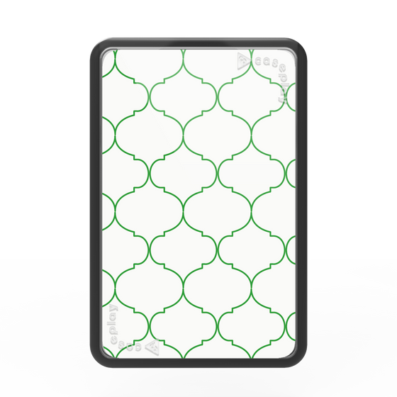 Premium Card Wallet［ Moroccan1 -Green ］