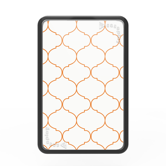 Premium Card Wallet［ Moroccan1 -Orange ］