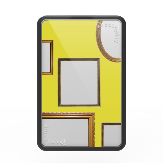 Premium Card Wallet［ Photo Frames - Yellow ］
