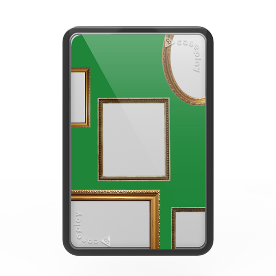 Premium Card Wallet［ Photo Frames - Green ］