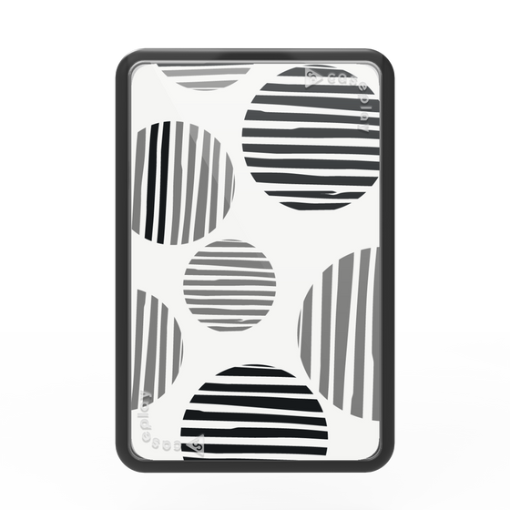Premium Card Wallet［ Nordic Dot - Black ］