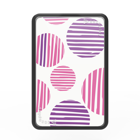Premium Card Wallet［ Nordic Dot - Pink ］