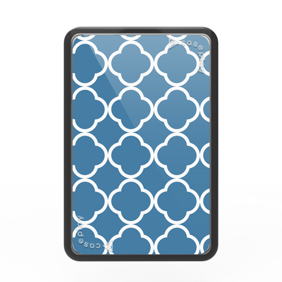 Premium Card Wallet［ Moroccan2 - Blue ］