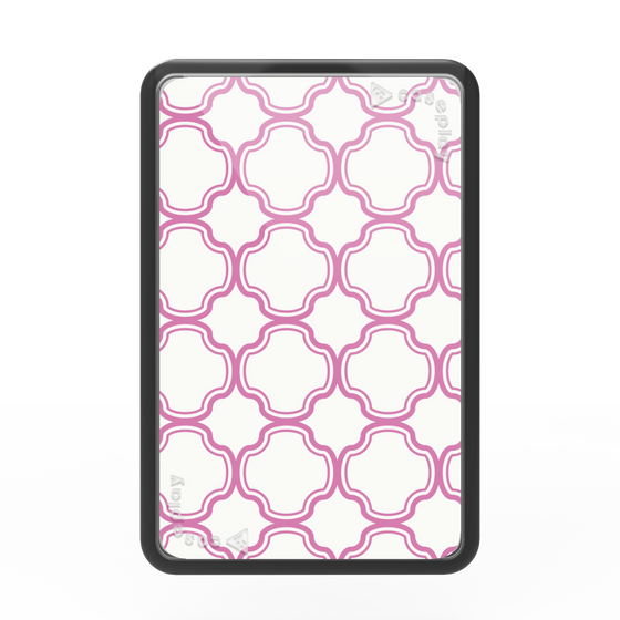Premium Card Wallet［ Moroccan3 - Pink ］