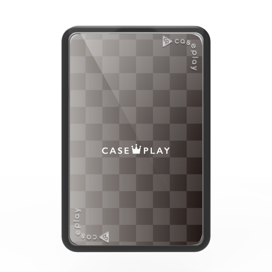 Premium Card Wallet［ CASEPLAY Check - Black ］