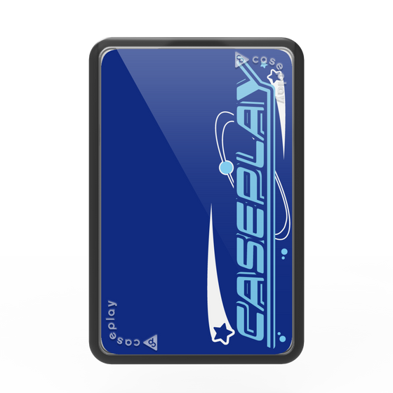 Premium Card Wallet［ Original - Y2K Arrange - Blue ］