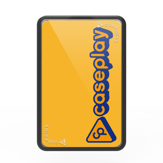 Premium Card Wallet［ Original - CASEPLAY Logotype - Orange ］