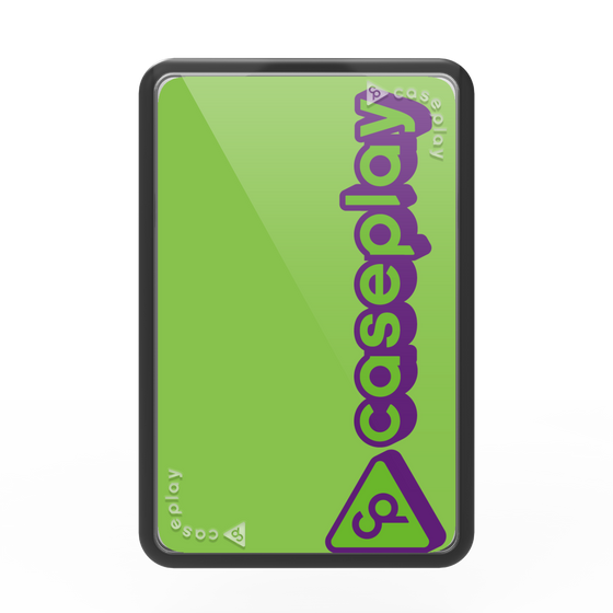 Premium Card Wallet［ Original - CASEPLAY Logotype - Green ］