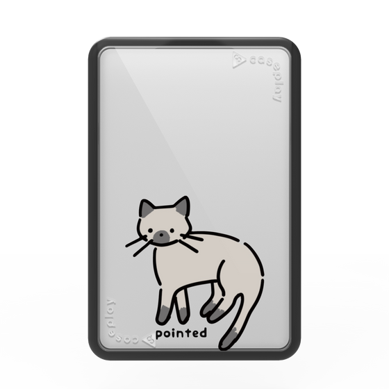Premium Card Wallet［ Original - CASEPLAY Cat - pointed ］
