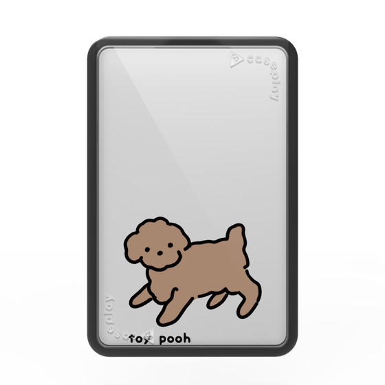 Premium Card Wallet［ Original - CASEPLAY Dog - Toy Pooh ］