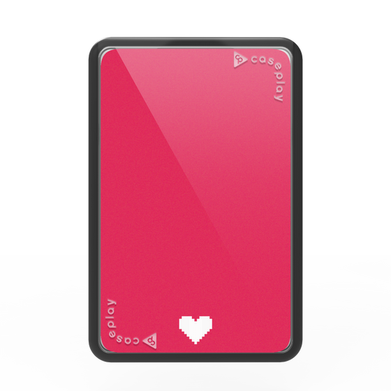 Premium Card Wallet［ Original - Favorite Color Heart - Red ］
