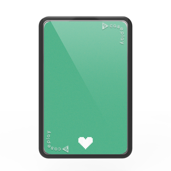 Premium Card Wallet［ Original - Favorite Color Heart - Green ］