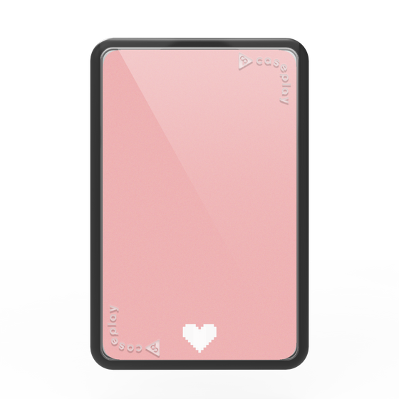 Premium Card Wallet［ Original - Favorite Color Heart - Pink ］