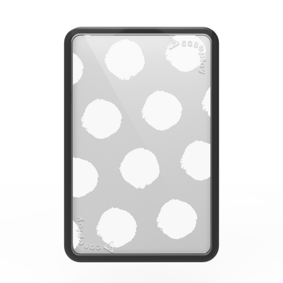 Premium Card Wallet［ Original - Favorite Color Polka Dots - White ］