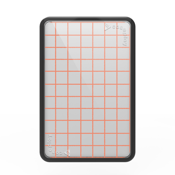 Premium Card Wallet［ Original - Favorite Color Check - Orange ］