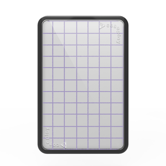 Premium Card Wallet［ Original - Favorite Color Check - Purple ］