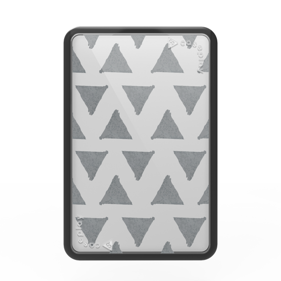 Premium Card Wallet［ Original - Favorite Color Triangle - Black ］