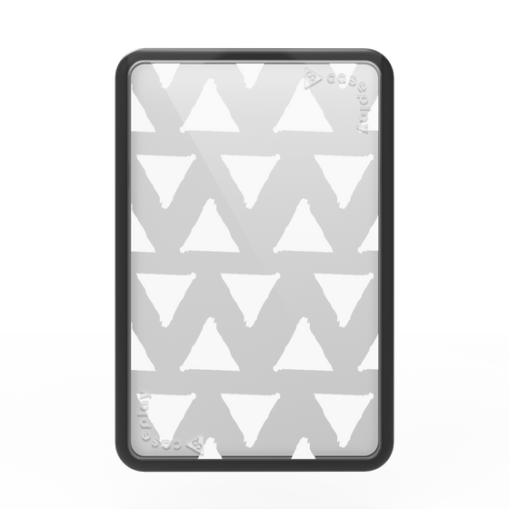 Premium Card Wallet［ Original - Favorite Color Triangle - White ］