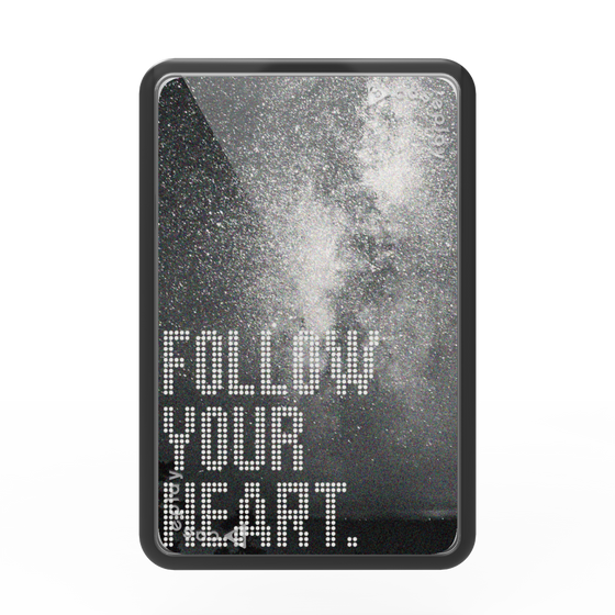 Premium Card Wallet［ Original - Dot Overlay - FOLLOW YOUR HEART/C ］