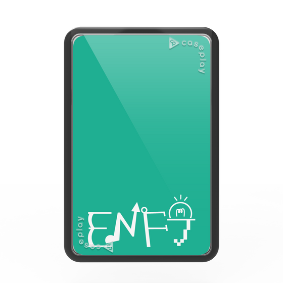 Premium Card Wallet［ Original - ENFJ Protagonist - Alphabet - Green ］