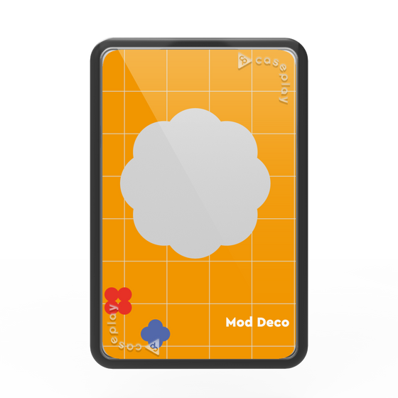 Premium Card Wallet［ Mod Deco - Original - Retro Orange ］
