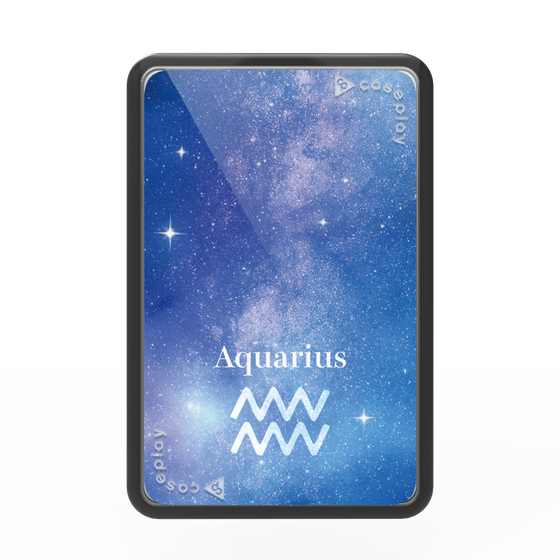 Premium Card Wallet［ STARRY SIGNS - Original - Aquarius ］