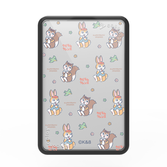 Premium Card Wallet［ Kuppyramu Friends - Face ］