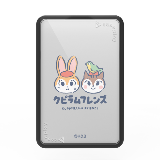 Premium Card Wallet［ Kuppyramu Friends - Logo - Nakayoshi  ］