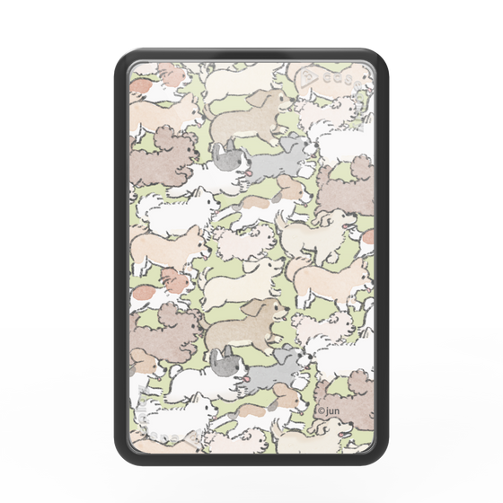 Premium Card Wallet［ Hello, It's Dog - Full of Dogs ］