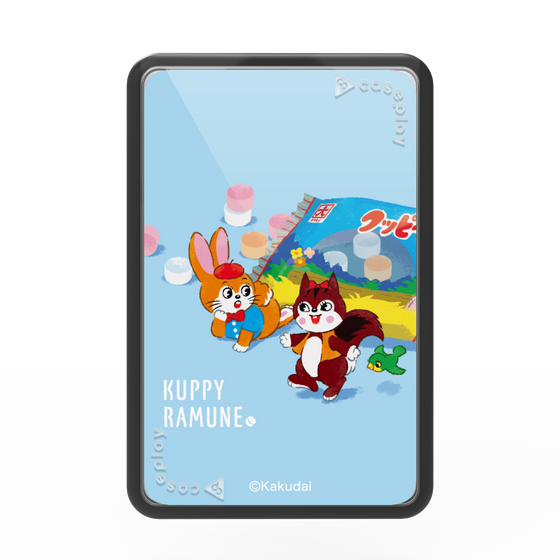 Premium Card Wallet［ Kuppy Ramune - Drawing 1 ］