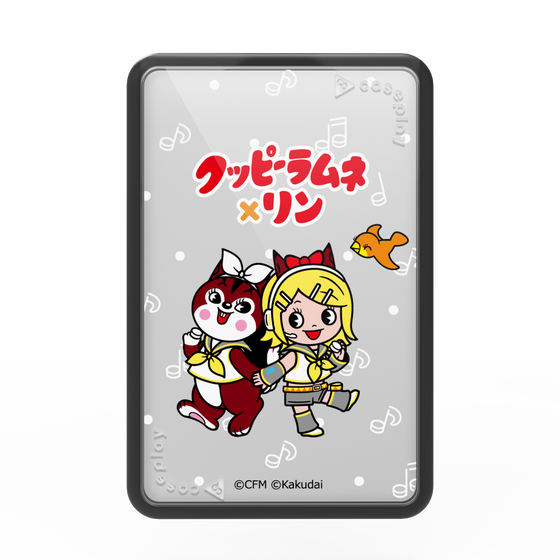 Premium Card Wallet［ Hatsune Miku × Kuppy Ramune – Kagamine Rin × Ram – Chibi Illustration ］
