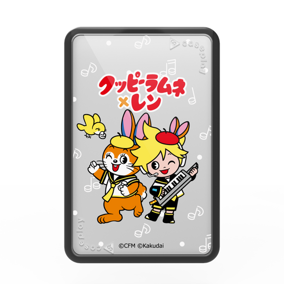Premium Card Wallet［ Hatsune Miku × Kuppy Ramune – Kagamine Len × Kuppy – Chibi Illustration ］