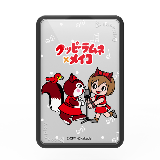 Premium Card Wallet［ Hatsune Miku × Kuppy Ramune – MEIKO × Ram – Chibi Illustration ］