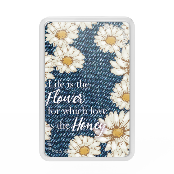 Premium Card Wallet［ Marguerite Denim ］