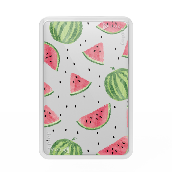 Premium Card Wallet［ Crayon Watermelon ］