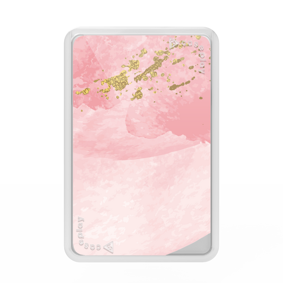 Premium Card Wallet［ pink layered ］