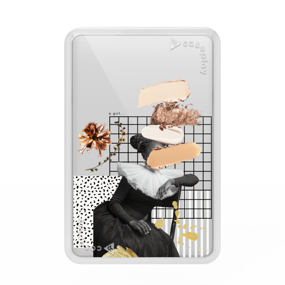 Premium Card Wallet［ Artistic Fall in Beige ］