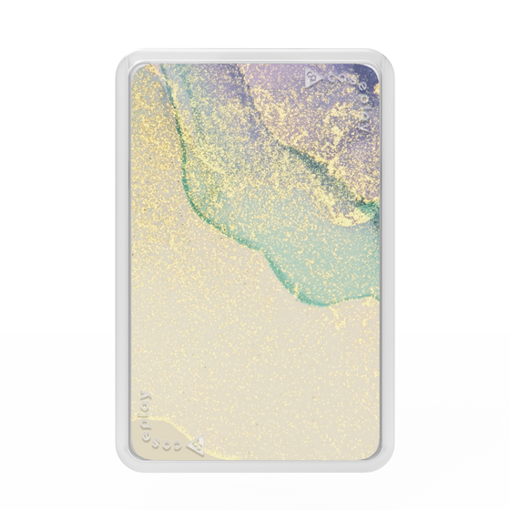 Premium Card Wallet［ Marble Purple ］