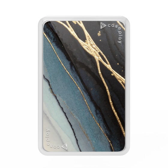 Premium Card Wallet［ Marble Black ］
