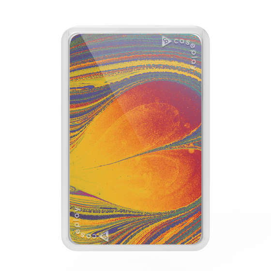 Premium Card Wallet［ y2k(Year2000) - Heart - Extremely Yellow ］