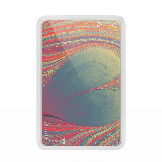 Premium Card Wallet［ y2k(Year2000) - Heart - Psychedelic Pink ］