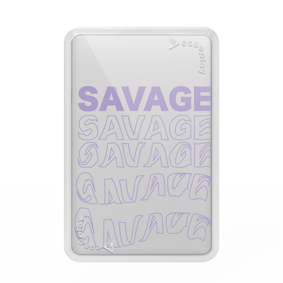 Premium Card Wallet［ SAVAGE Purple ］