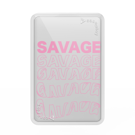 Premium Card Wallet［ SAVAGE Pink ］