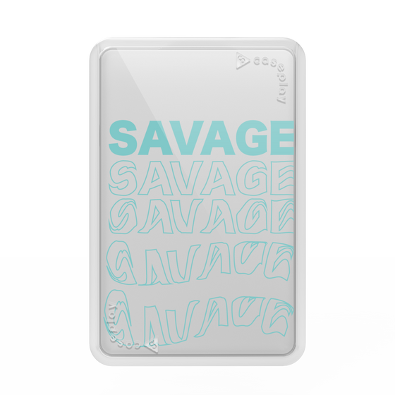 Premium Card Wallet［ SAVAGE Blue ］
